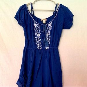 Blue romper